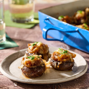 French Onion Soup Stuffed Mushrooms